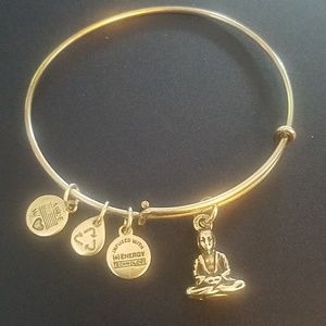Alex and Ani Buddah bracelet